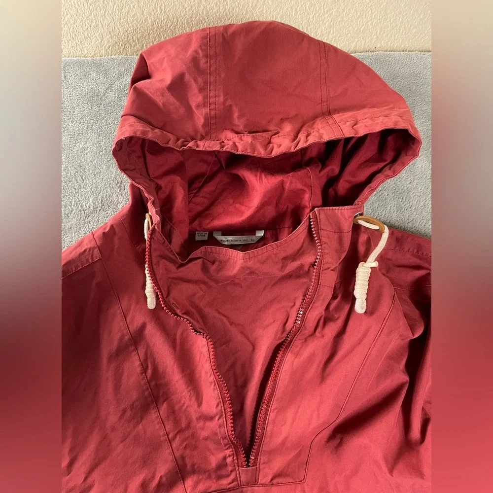 Craghoppers Aquadry Pullover Jacket Mens XL Faded Red Waterproof Windproof - Picture 4 of 16